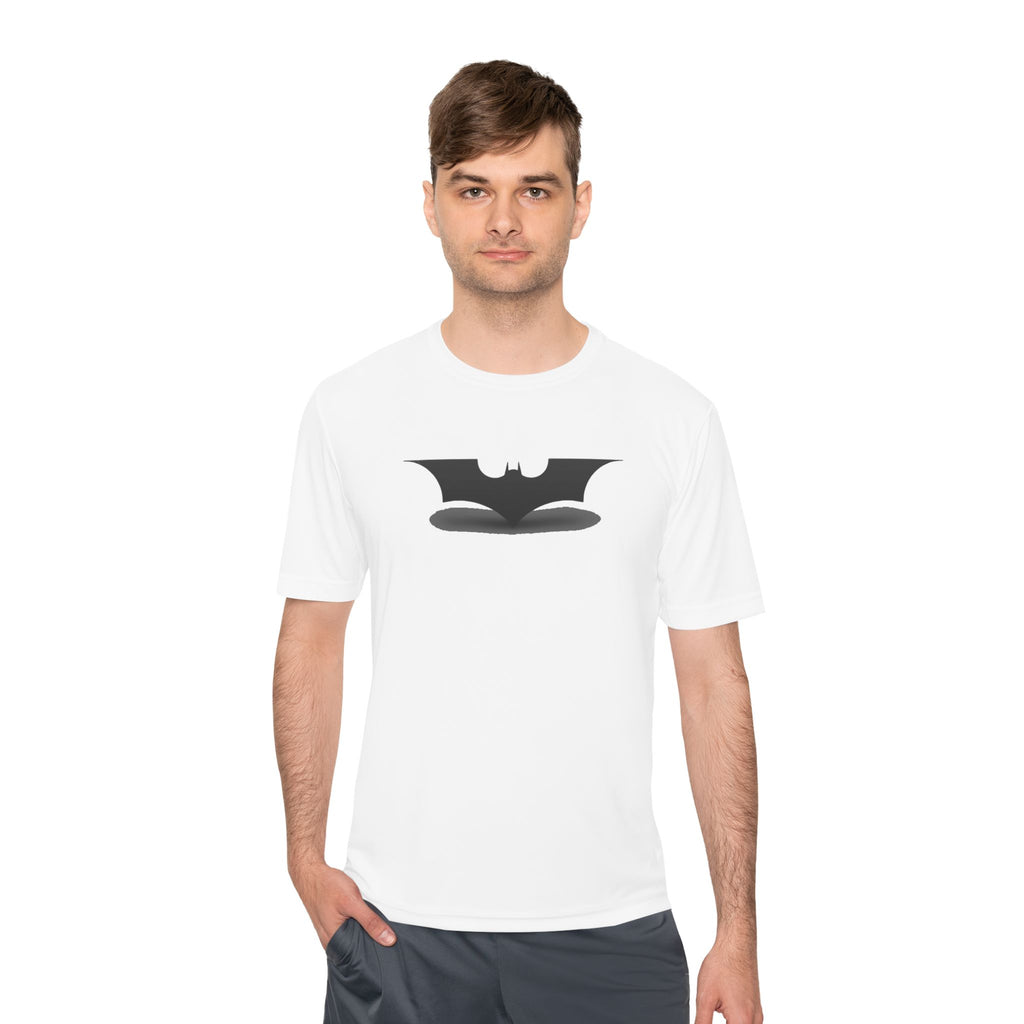 Bat Emblem Performance Tee — Moisture-Wicking Athletic Shirt
