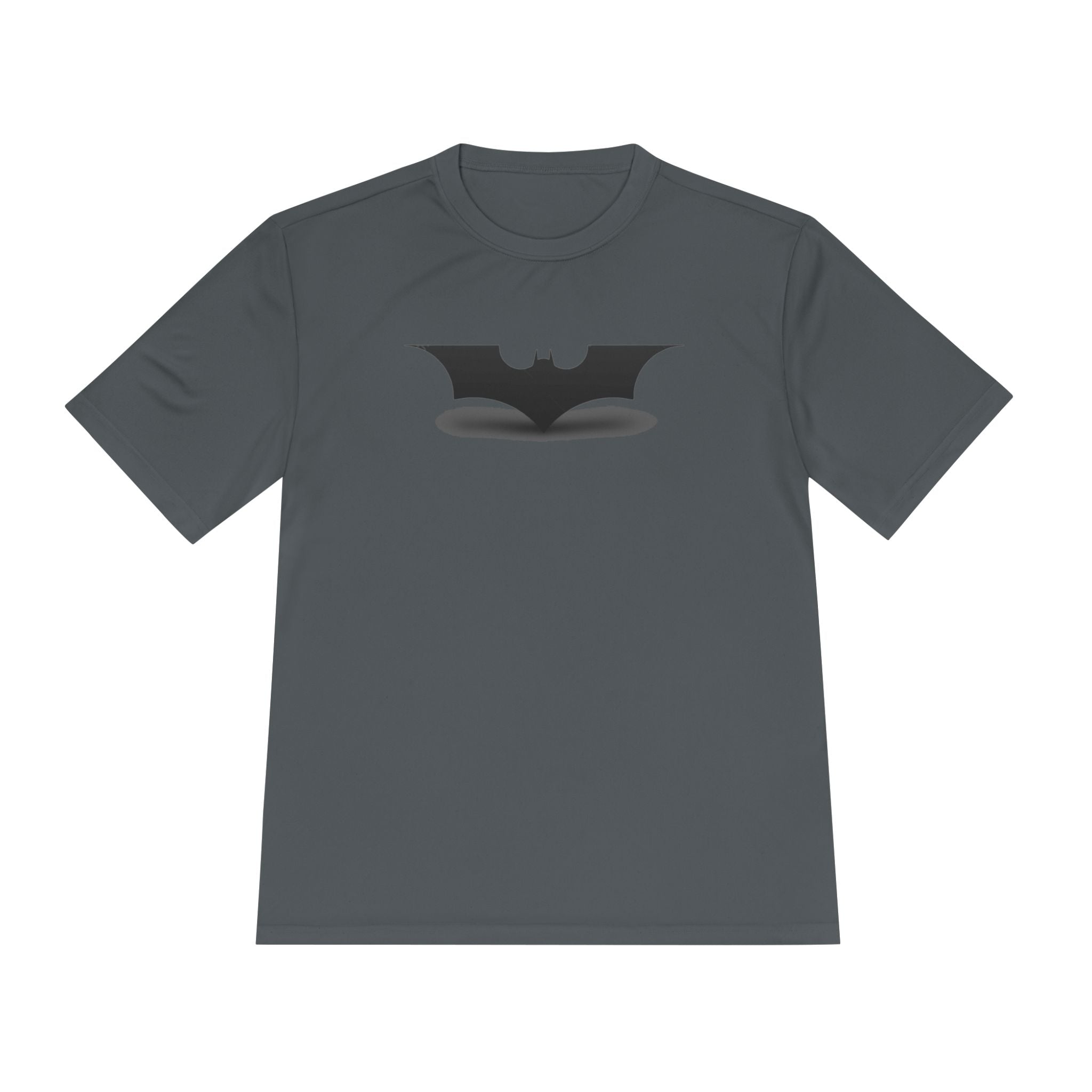 Bat Emblem Performance Tee — Moisture-Wicking Athletic Shirt