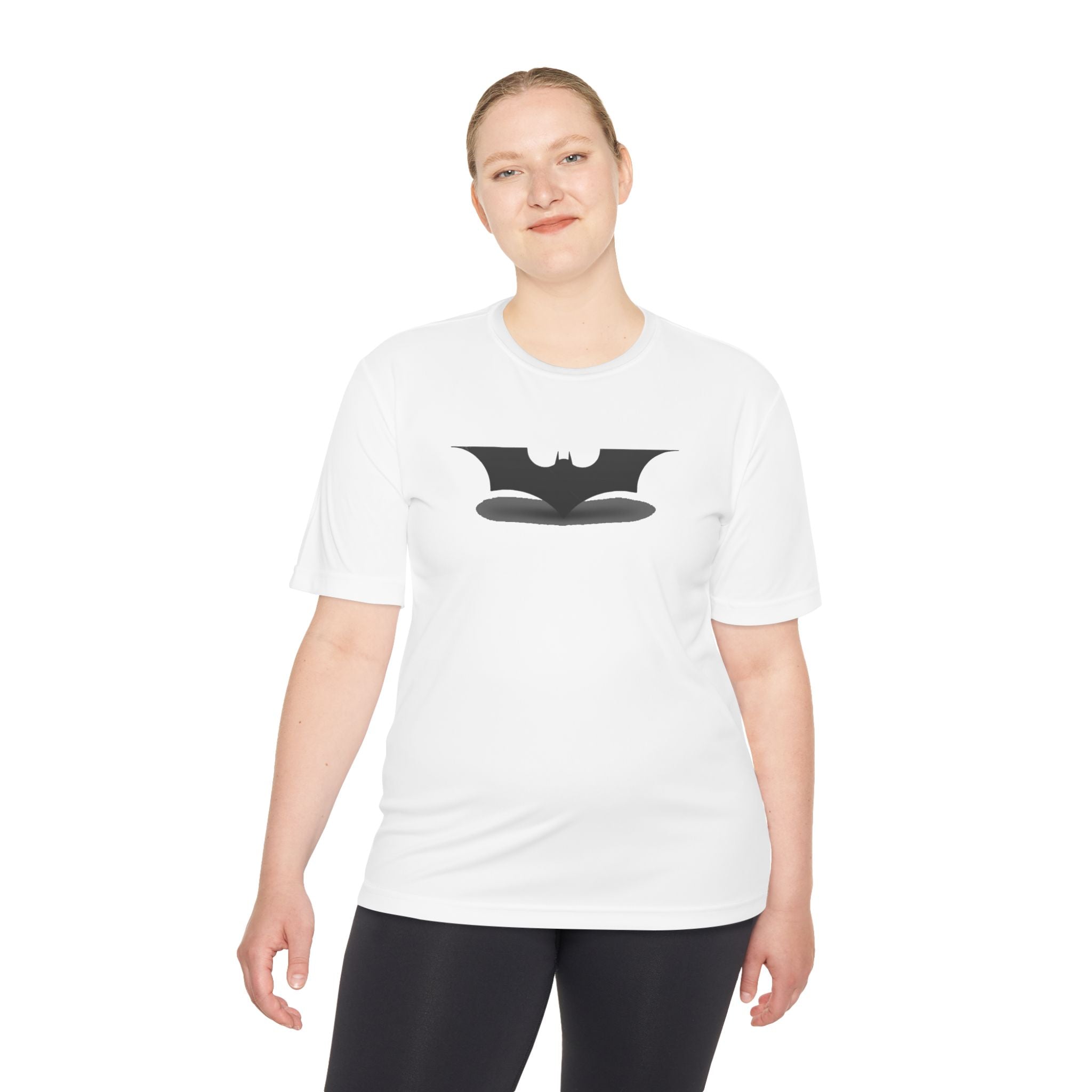 Bat Emblem Performance Tee — Moisture-Wicking Athletic Shirt