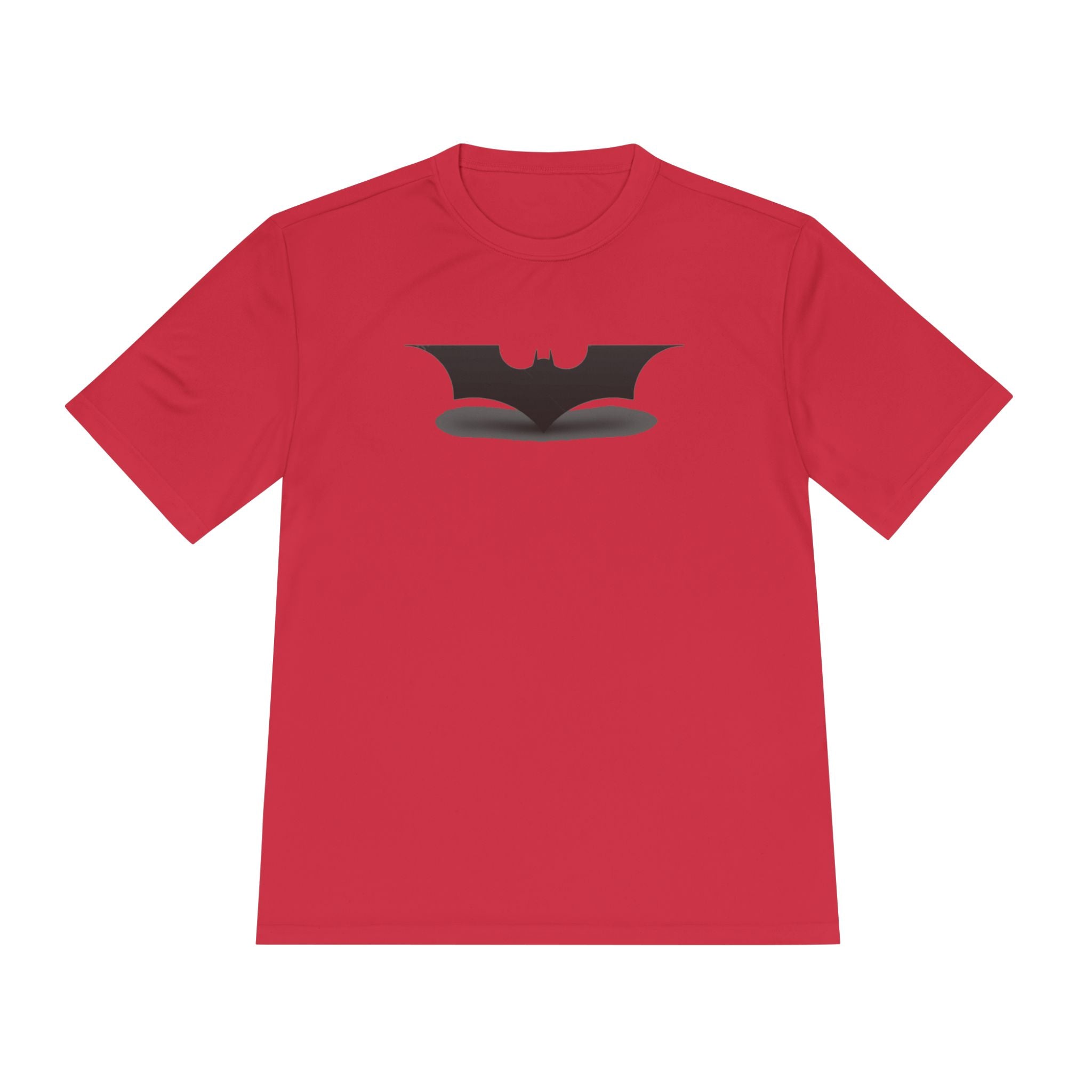 Bat Emblem Performance Tee — Moisture-Wicking Athletic Shirt