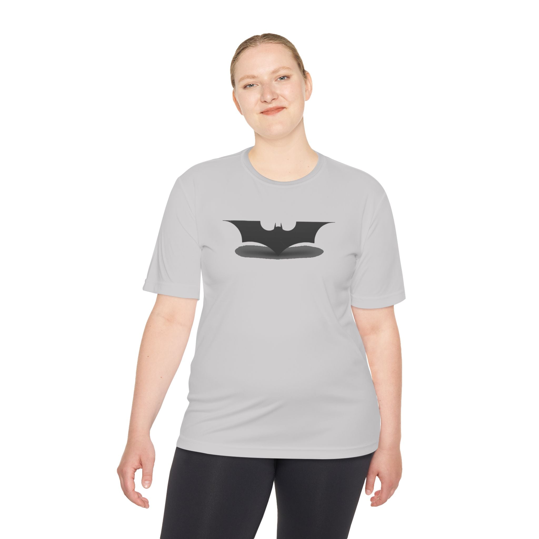 Bat Emblem Performance Tee — Moisture-Wicking Athletic Shirt