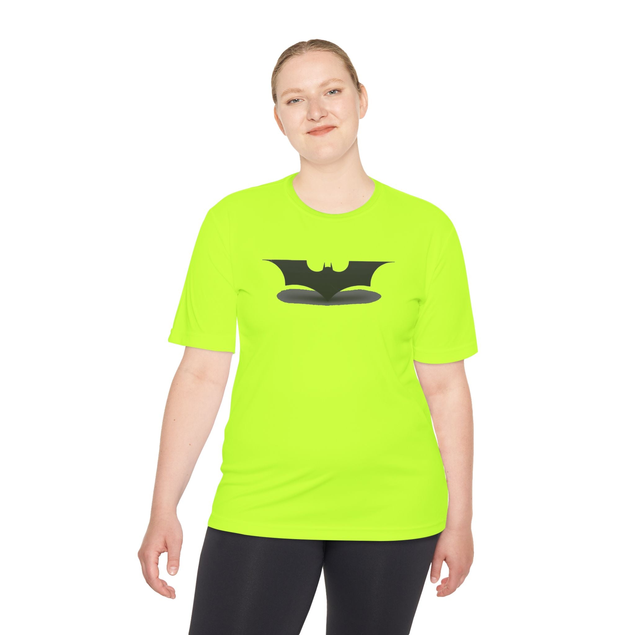 Bat Emblem Performance Tee — Moisture-Wicking Athletic Shirt