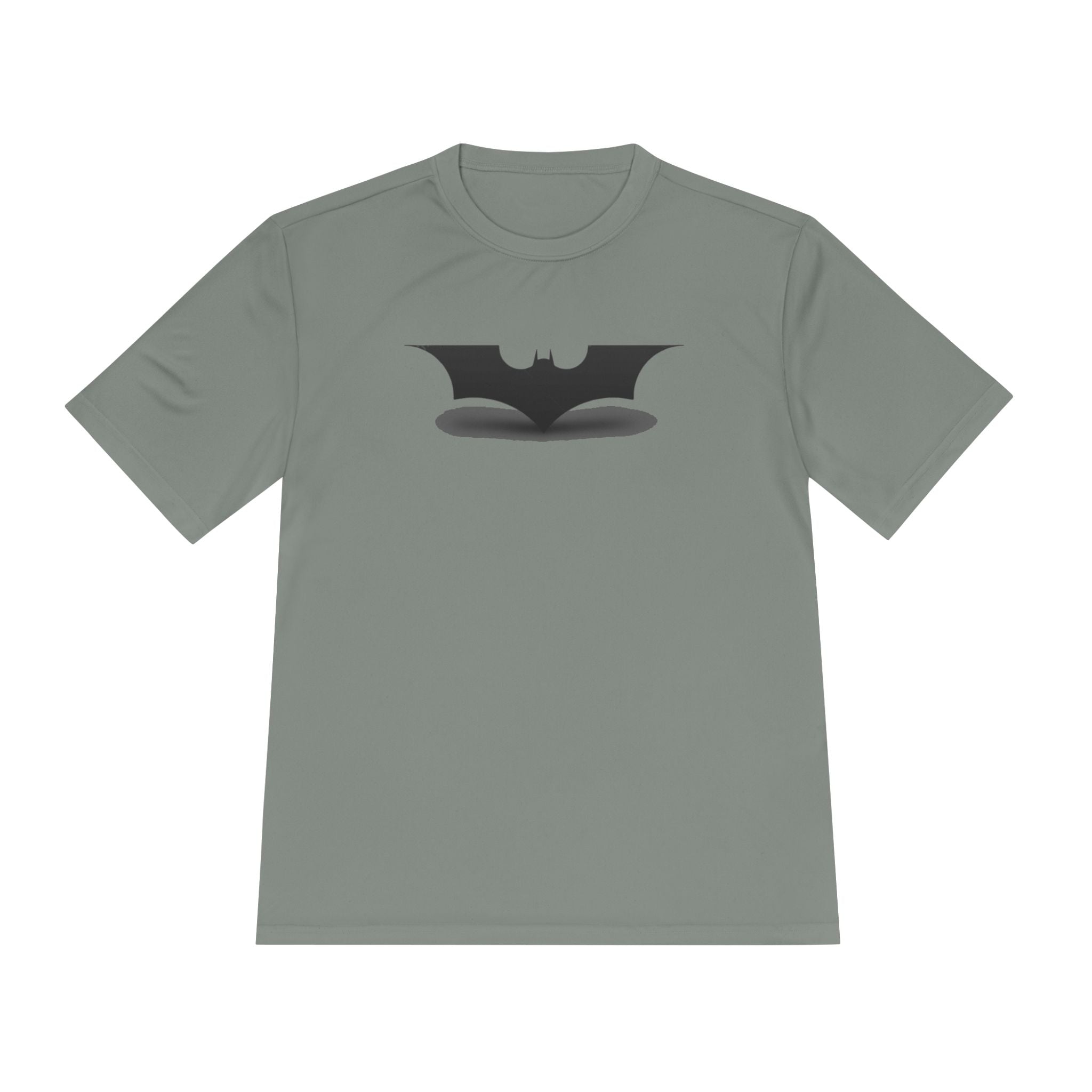 Bat Emblem Performance Tee — Moisture-Wicking Athletic Shirt