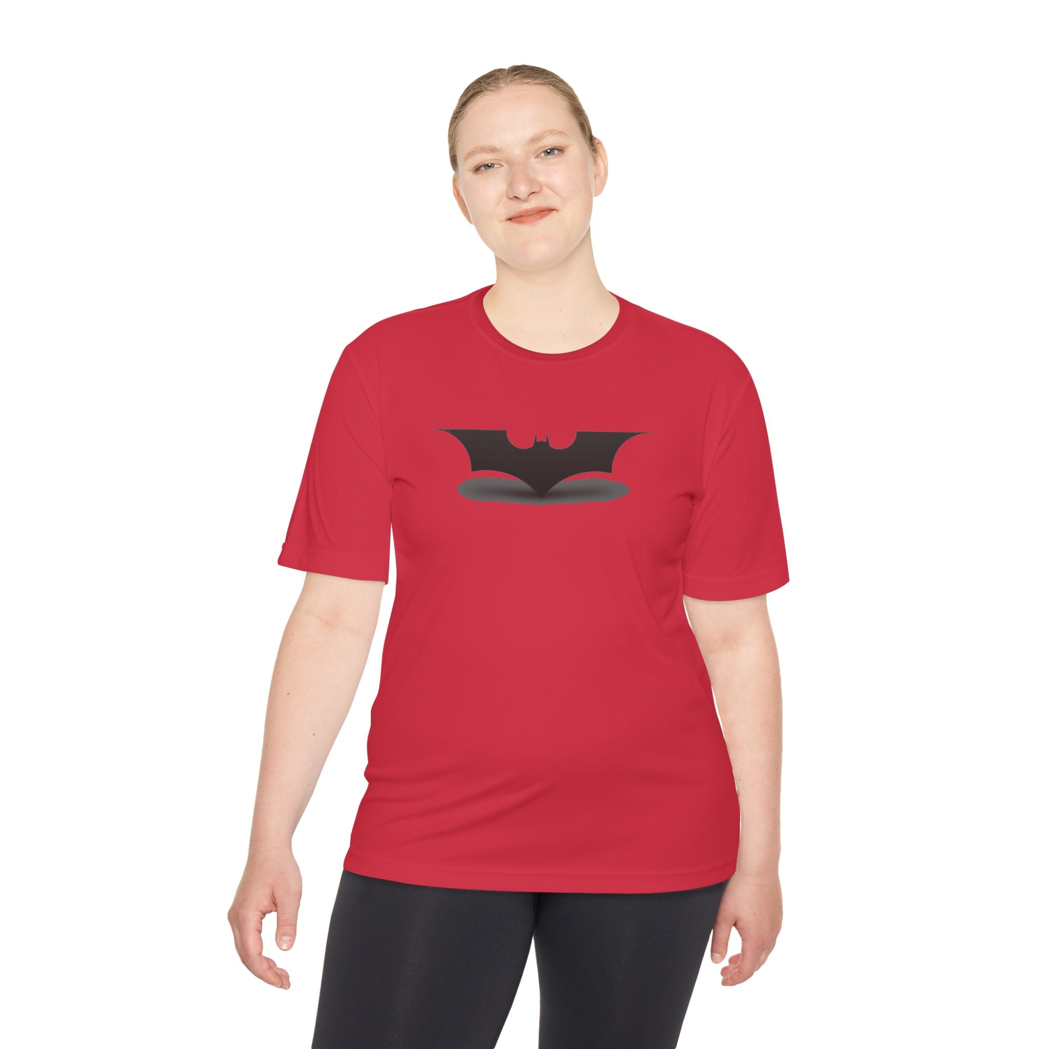 Bat Emblem Performance Tee — Moisture-Wicking Athletic Shirt