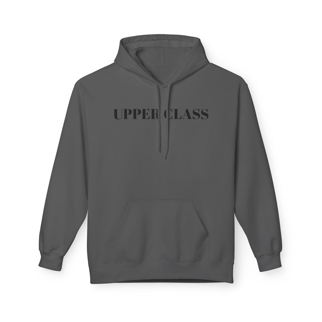 Upper Class Hoodie — Minimalist Luxe Logo Pullover