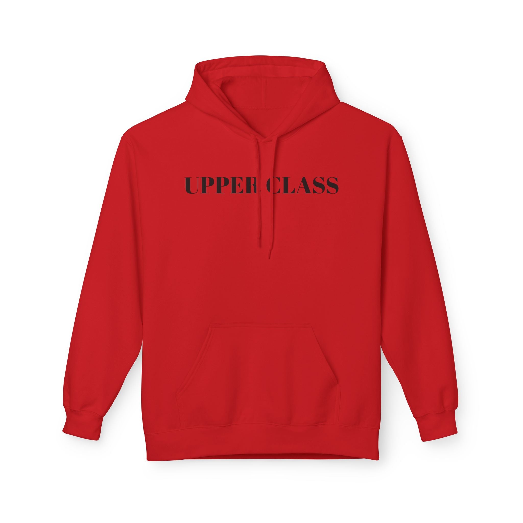 Upper Class Hoodie — Minimalist Luxe Logo Pullover