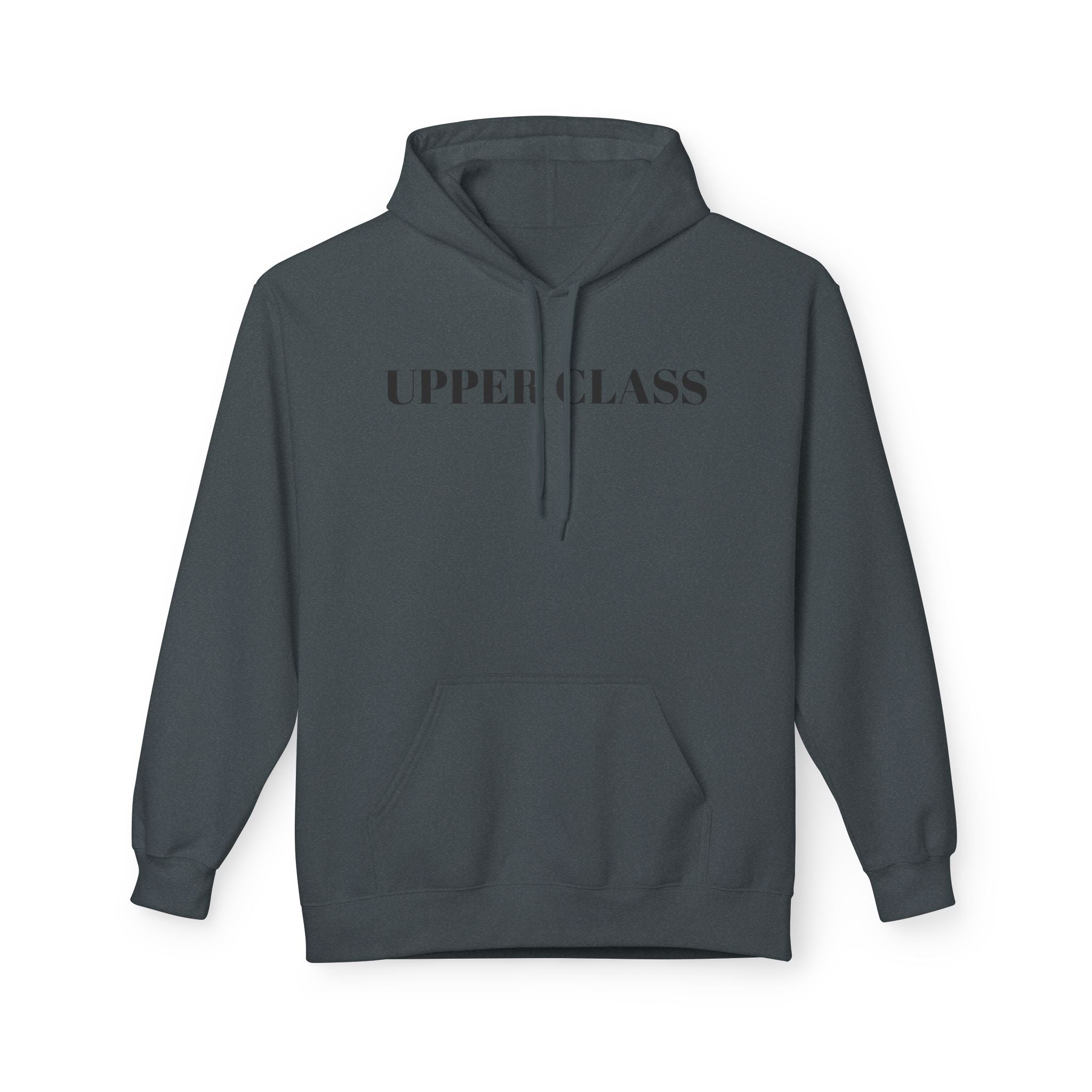 Upper Class Hoodie — Minimalist Luxe Logo Pullover