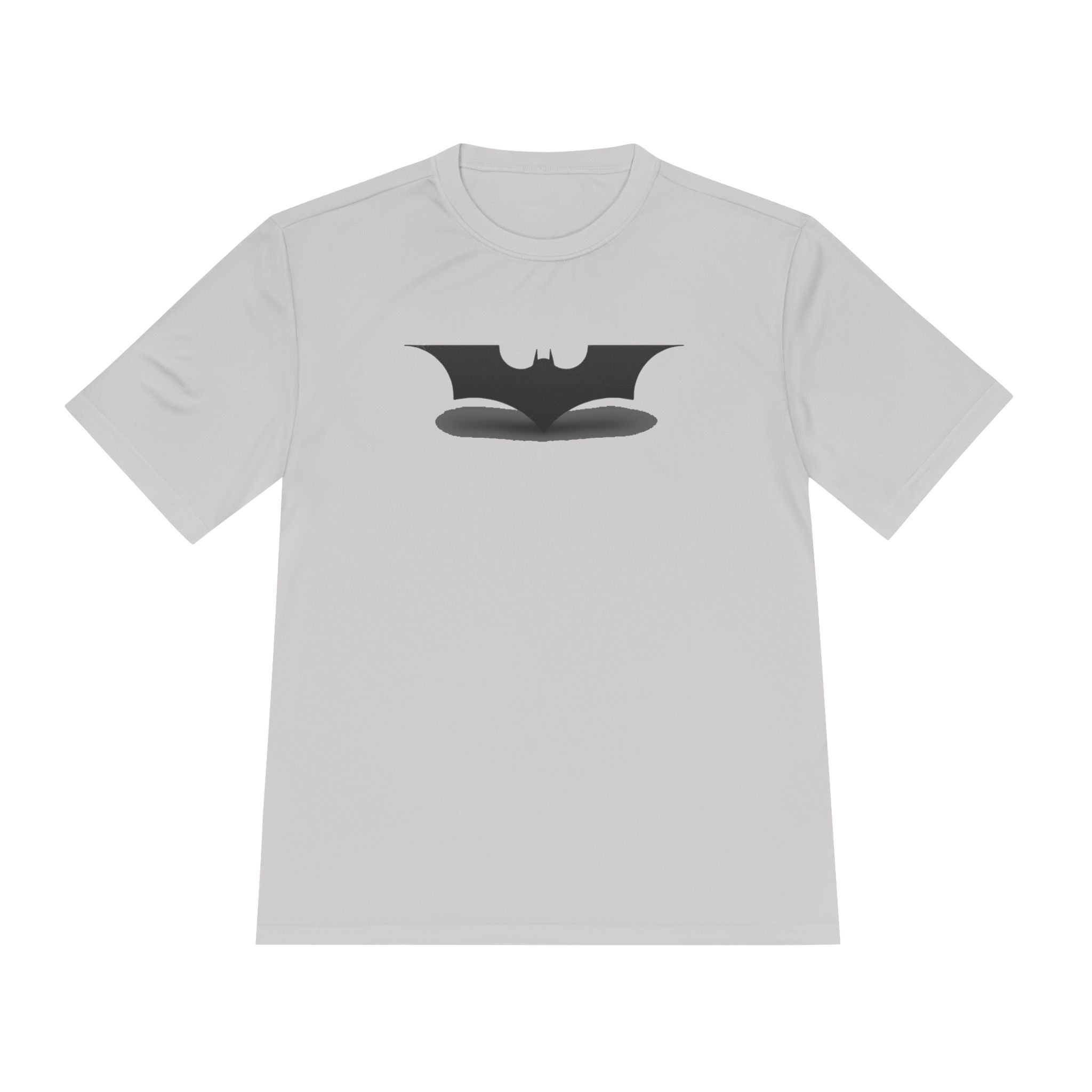 Bat Emblem Performance Tee — Moisture-Wicking Athletic Shirt
